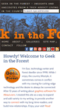 Mobile Screenshot of geekintheforest.com